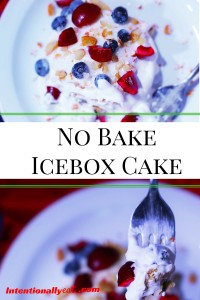 no bake icebox cake