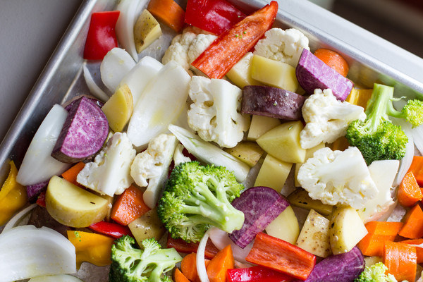 Simple Roasted Vegetables For Meal Prepping