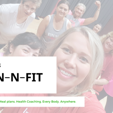 image of Cindy Newland Fun-N-Fit weight loss group virtual fitness classes plant based meal plans health coaching, exercise class in the privacy and safety of your home exercise classes for everyone