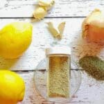 homemade salt substitute in a glass jar