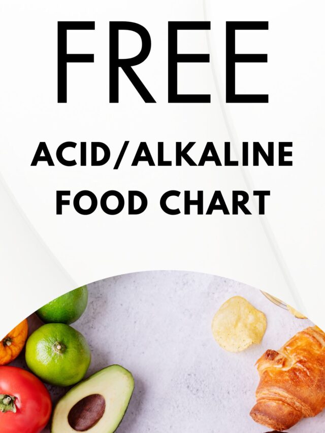 Free Acid Alkaline Food Chart Printable PDF