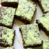 vegan irish desserts mini mint chocolate brownies