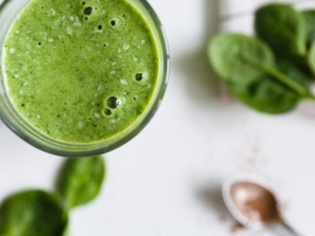 avocado smoothie recipes for weight loss with a vegan shake in a glass