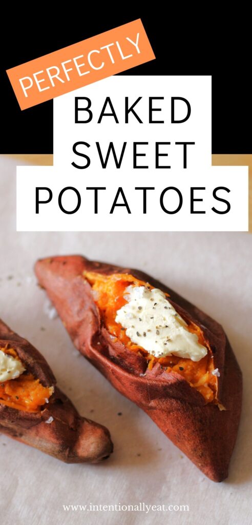 how long to bake sweet potatoes at 450 degrees pin for pinterest