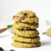 matcha chocolate chip cookies for vegan Irish desserts