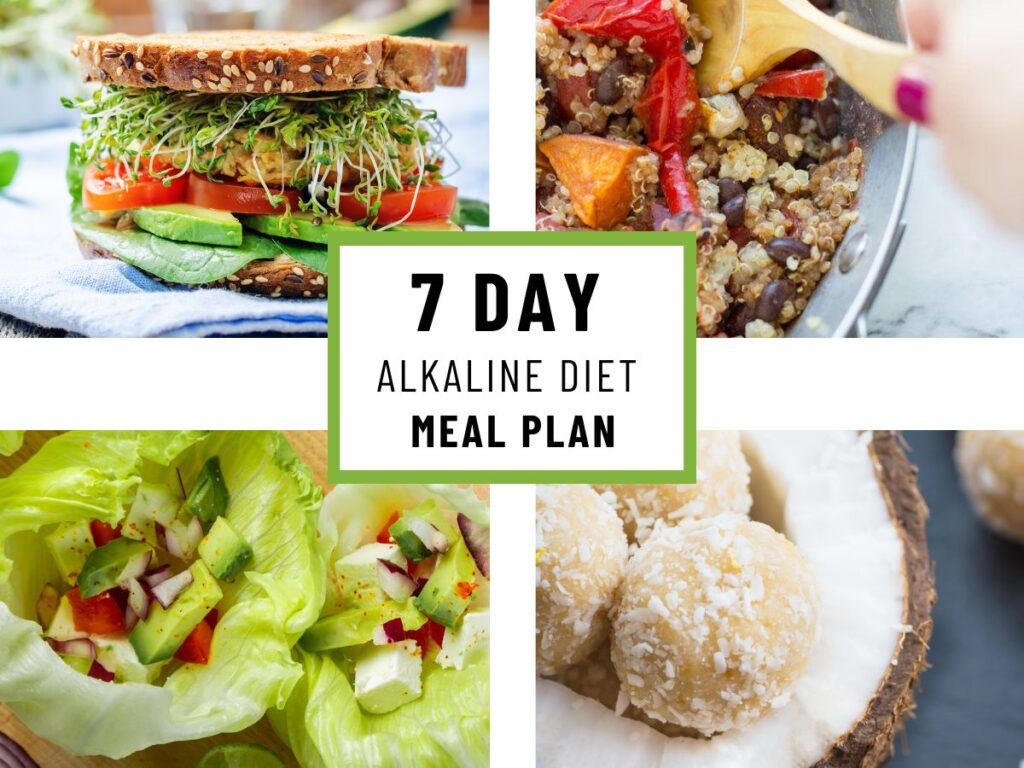 7 day alkaline diet meal plan image
