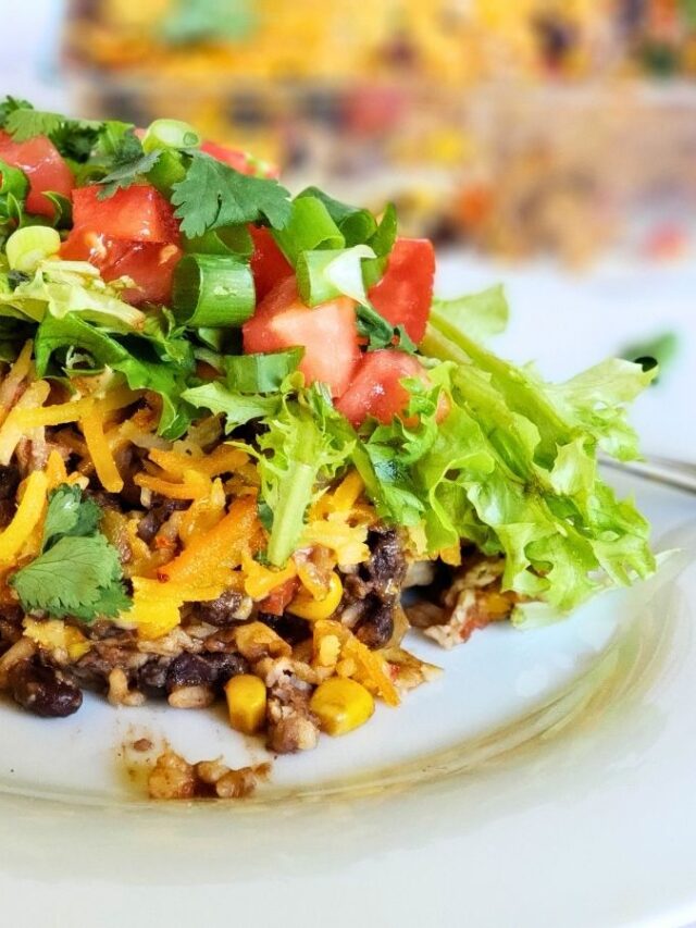 Easy Taco Salad Casserole Recipe – Healthy & Delicious