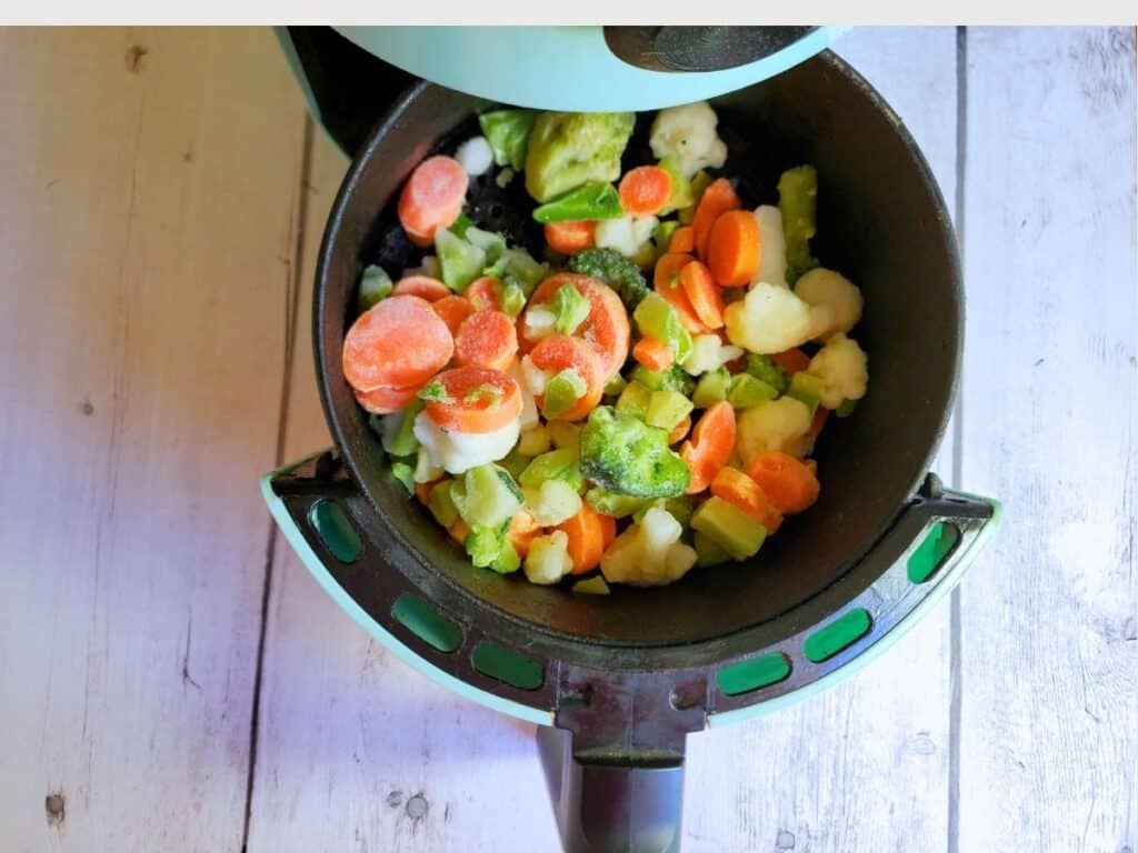 frozen vegetables in air fryer