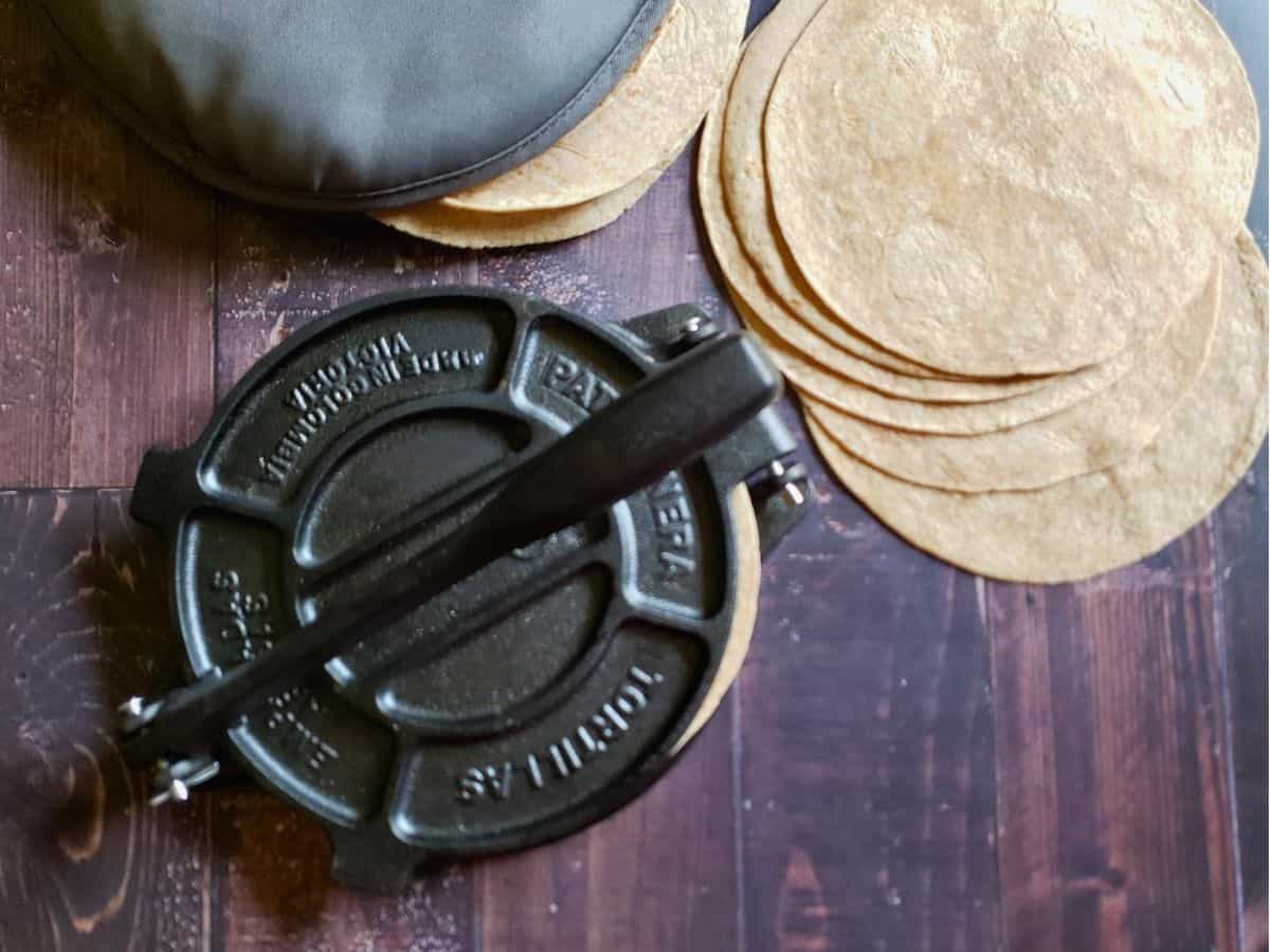 Healthy Homemade Vegan Tortilla Recipe - Intentionally Eat