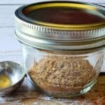 chili seasoning substitute in a glass jar