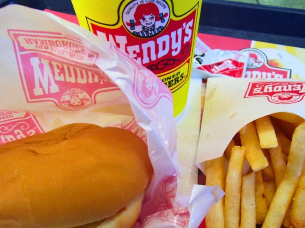 Wendy's vegan options