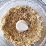 crumble pie crust ingredients in a blender