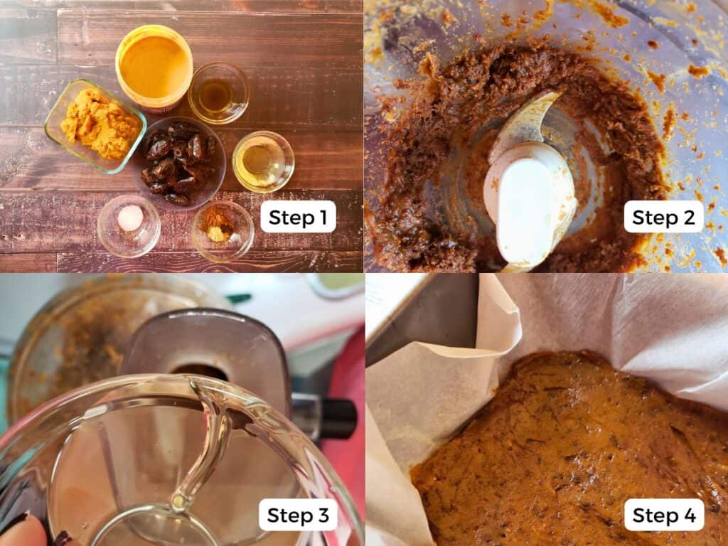 step by step directions for making pumpkin fudge