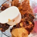 pumpkin fudge ingredients in food processor