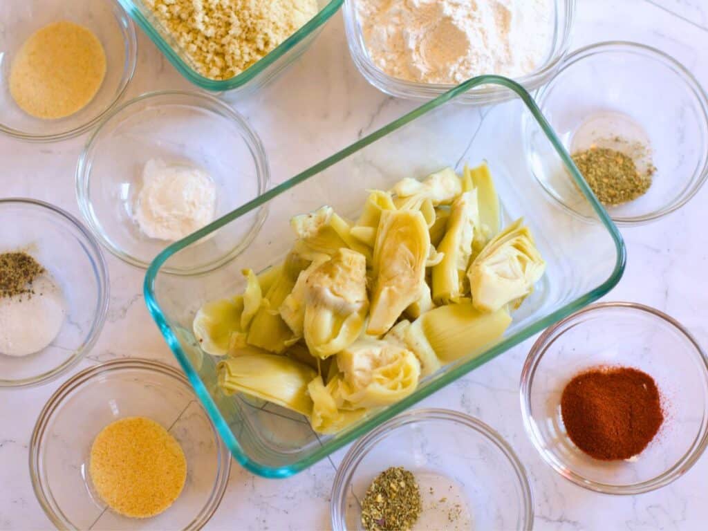 air fryer artichoke ingredients