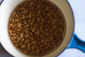 beans soaking