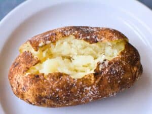 a baked potato