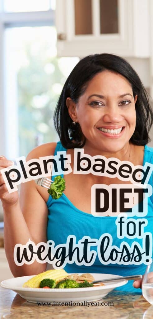 how to start a plant based diet for weight loss pin for pinterest