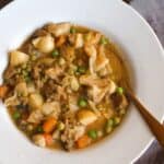 bowl of vegan stew