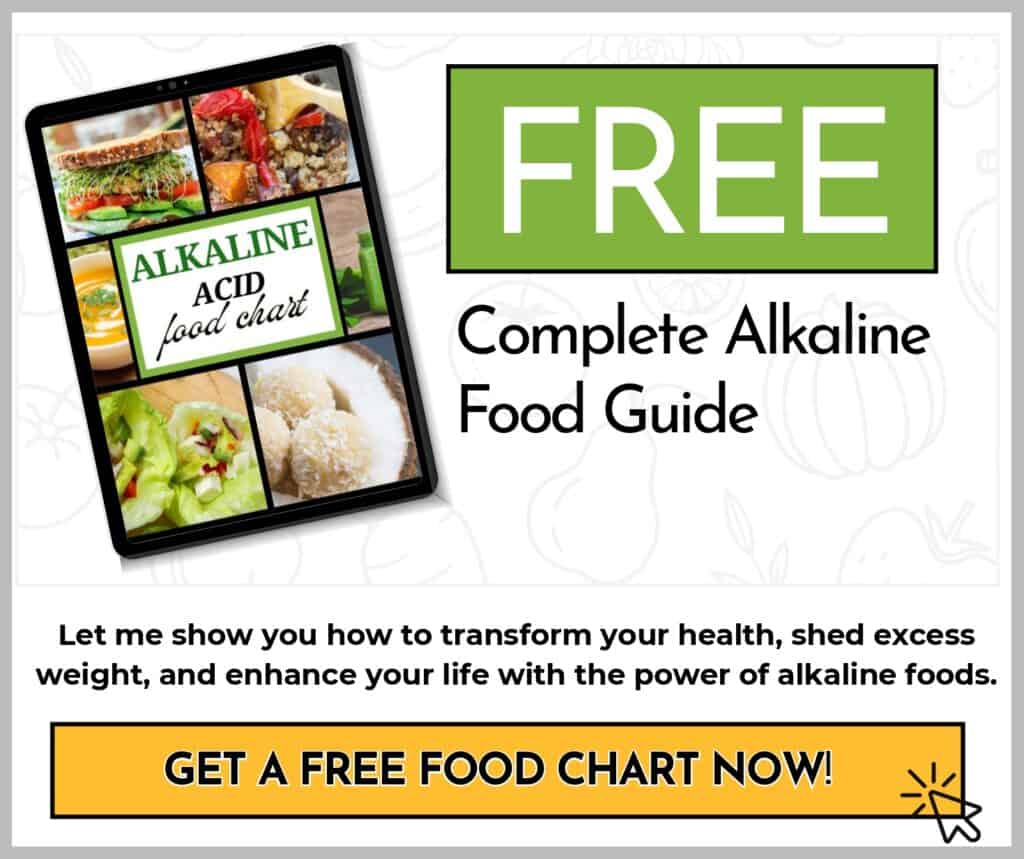 alkaline diet food list image