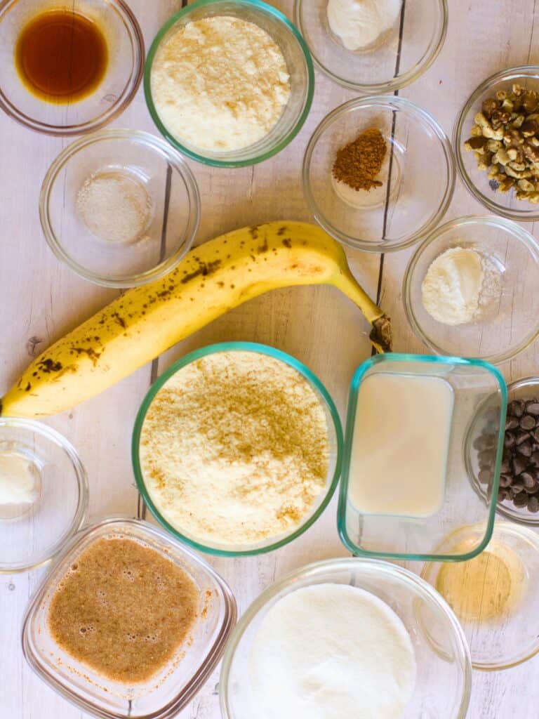keto banana bread ingredients