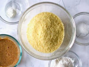 ingredients for almond flour tortillas