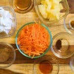 ingredients for carrot cake vegan dip recipes