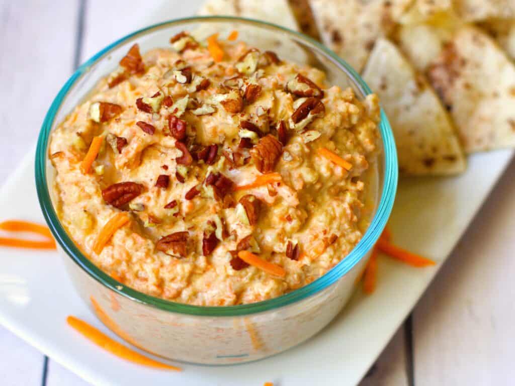 dairy free carrot cake dip