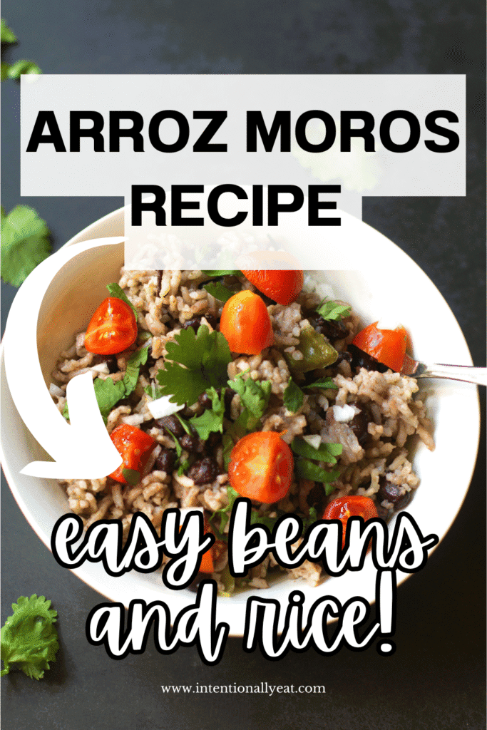arroz moros recipe pin for pinterest
