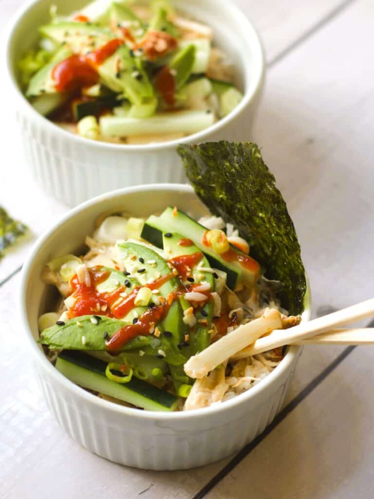 Easy Baked Sushi Roll Recipe - Intentionally Eat