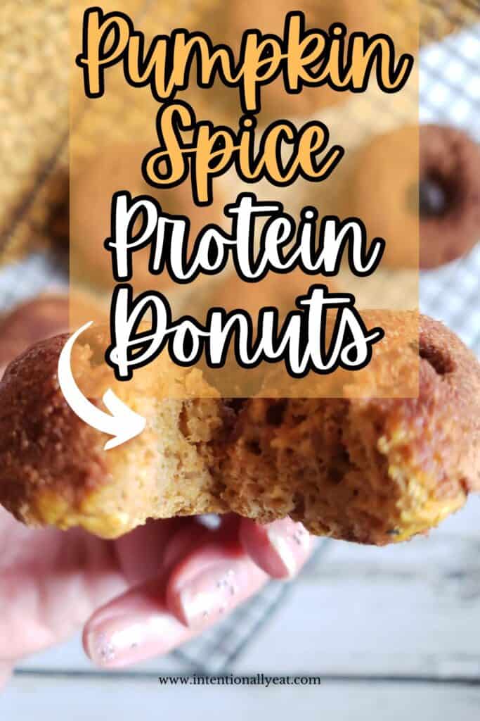 vegan donut recipe pin for pinterest