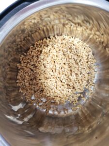 wheat berries in an instant pot