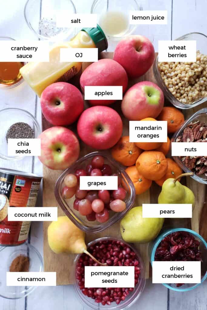 best thanksgiving fruit salad ingredients