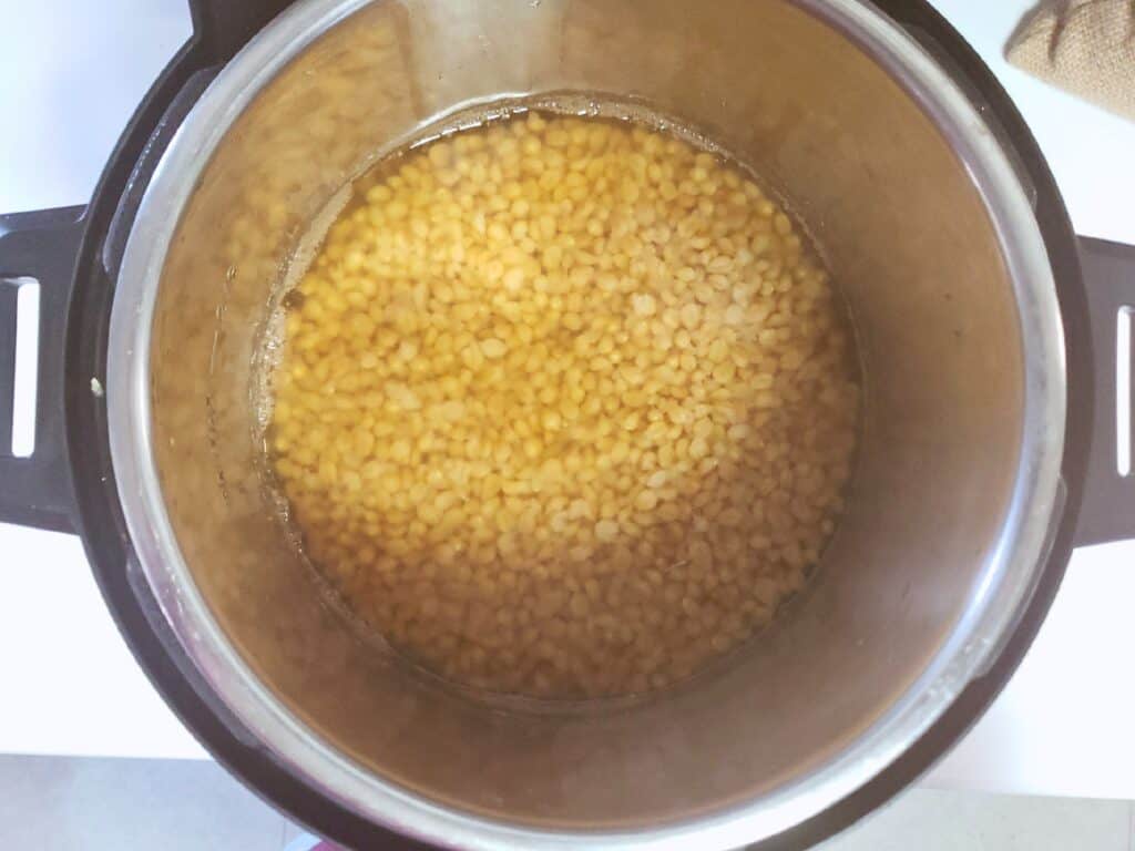 wheat berries in broth in instant pot