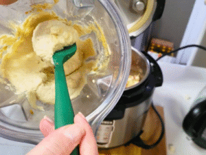 tofu scramble in a blender